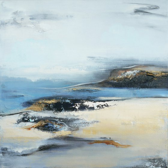 An impressionistic work "Coastal Dyptich"