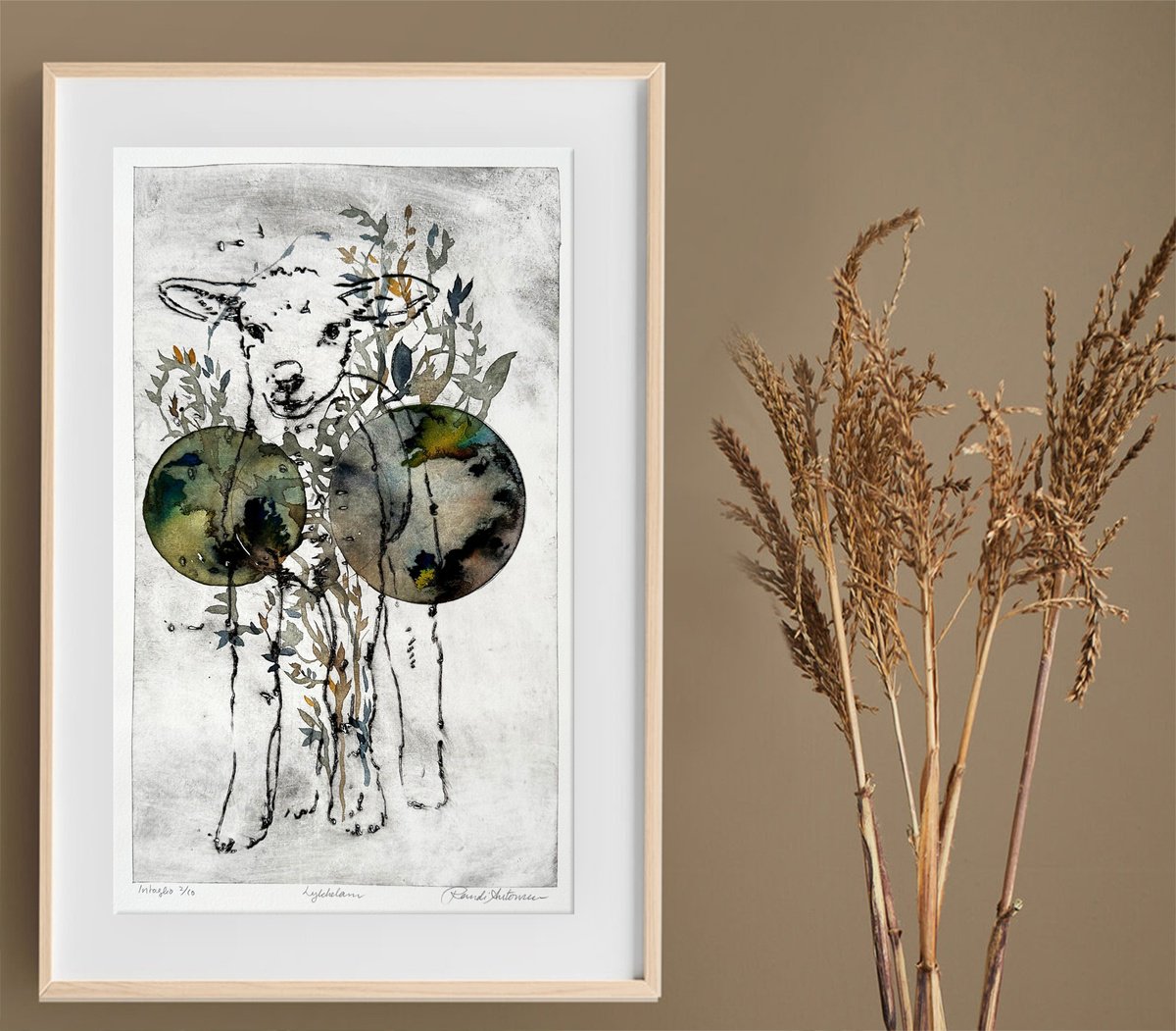 Animal Etchings & Engravings By Randi Antonsen, 13 X 22", Present, Original Artwork