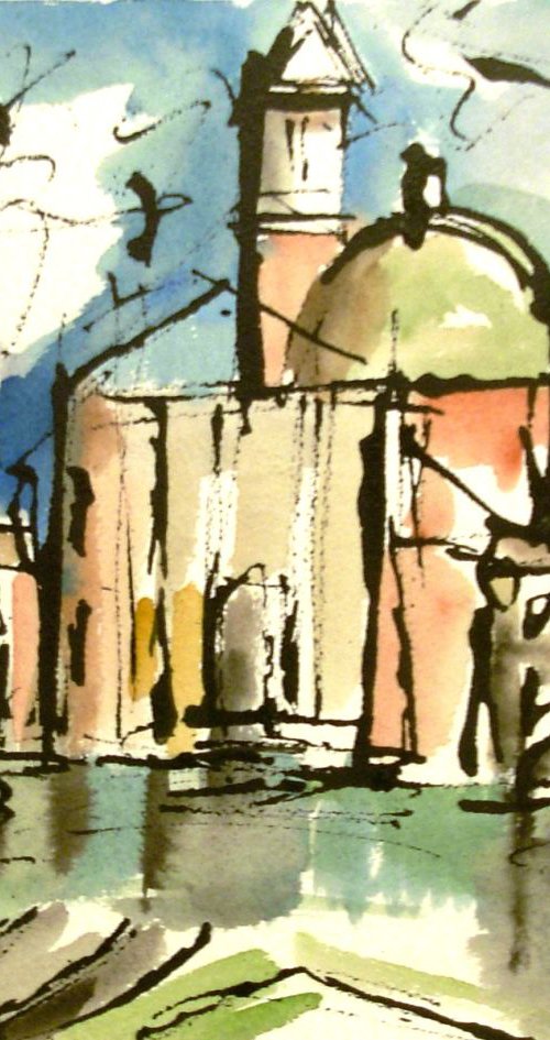 San Giorgio Maggiore, Venice by Jan Rippingham