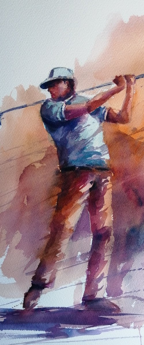 golf player 5 by Giorgio Gosti