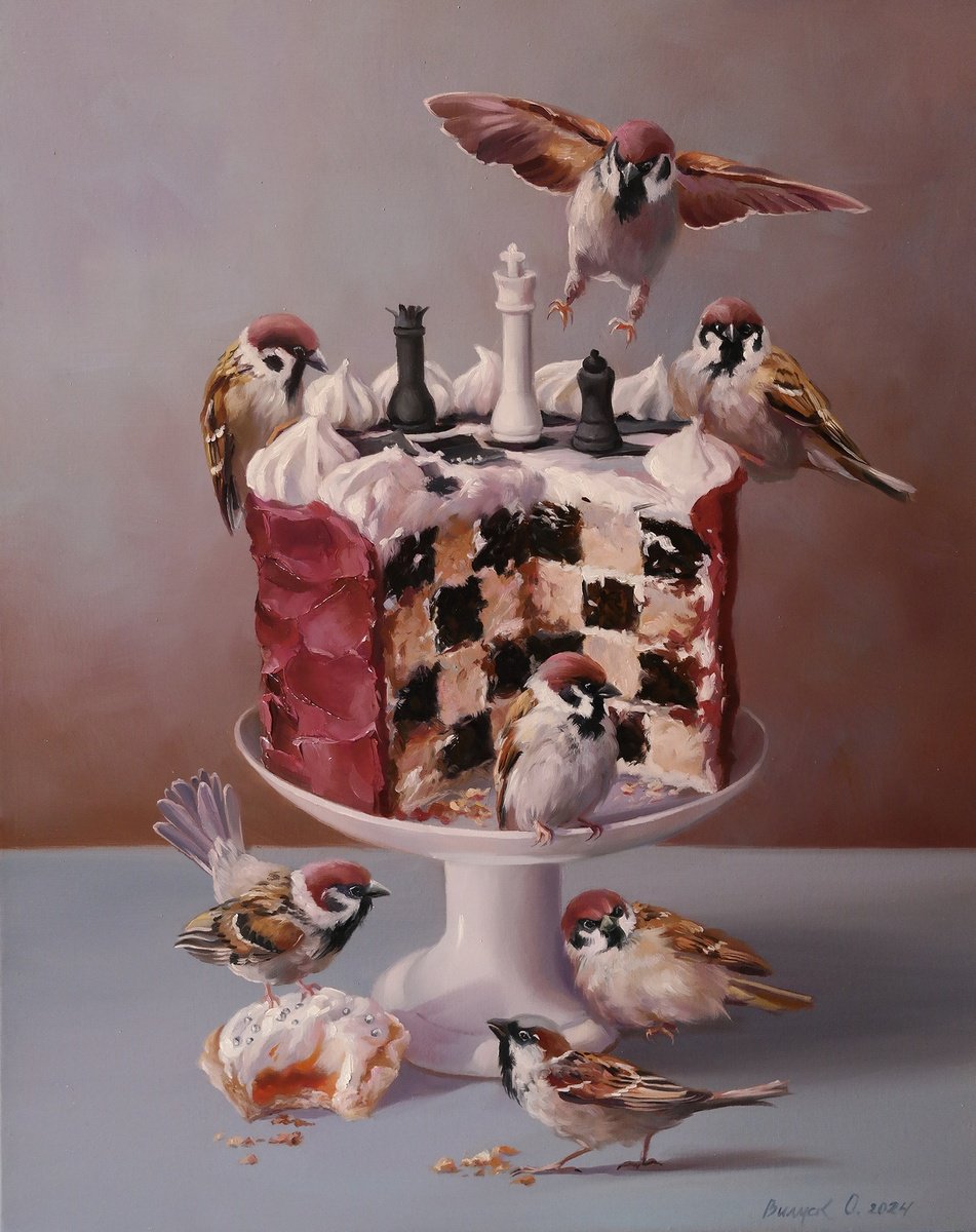 Sweet Chess Game by Lena Vylusk