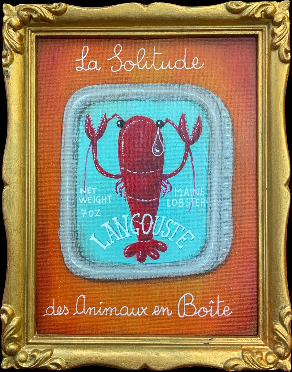 568 - The Solitude of the Canned Animals - LANGOUSTE by Paolo Andrea Deandrea