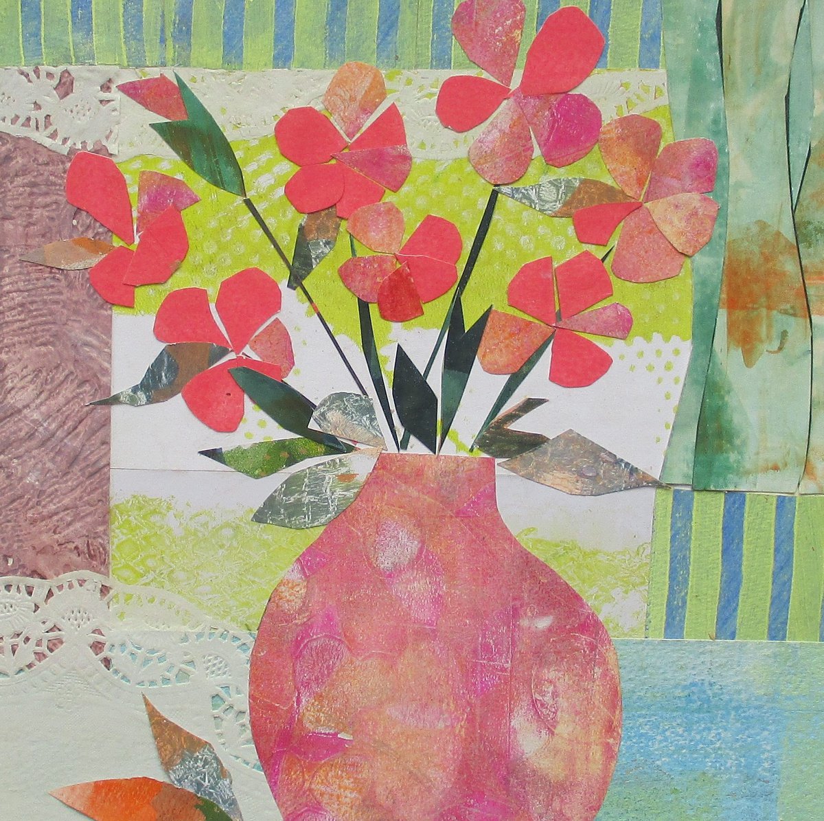 Pink Vase by Dee Evans