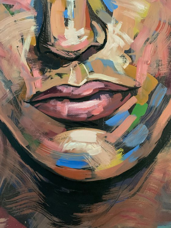 Male figure portrait