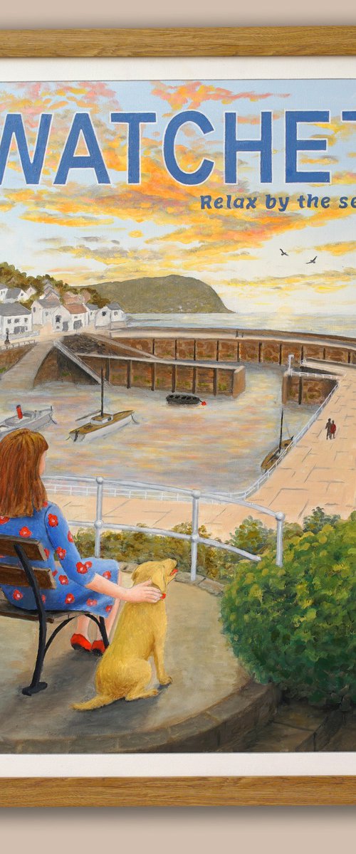 WATCHET Relax by the sea by Tim Wetherell