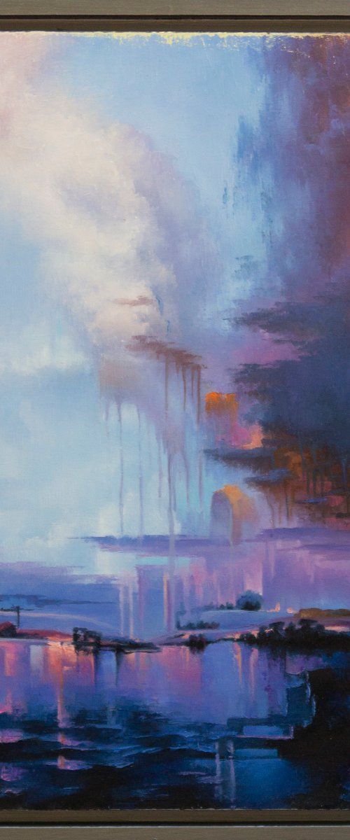 ABSTRACT LANDSCAPE 15 (AFTER THE RAIN) by Oleksii Vylusk