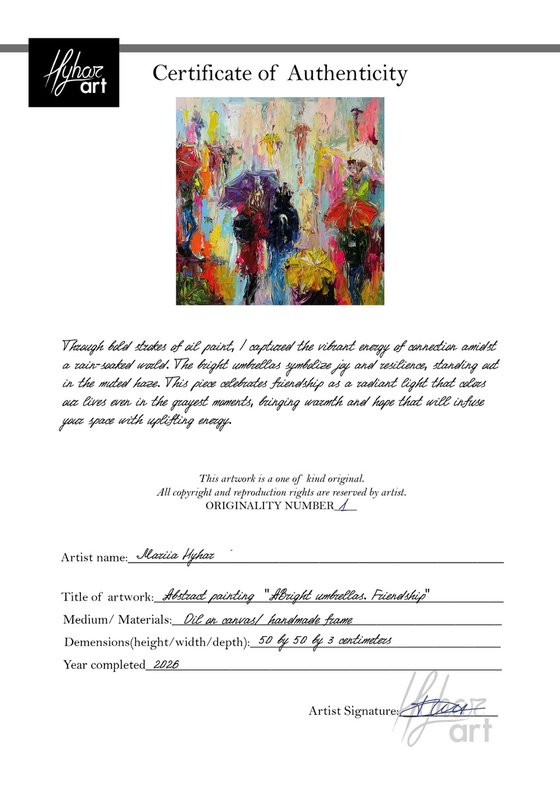 Umbrella. Friendship