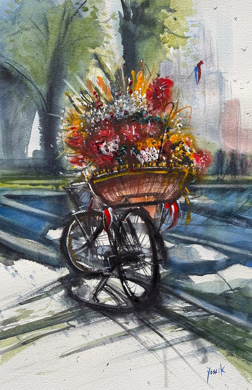 I want to ride my bicycle I want to ride it where I like by Yossi Kotler