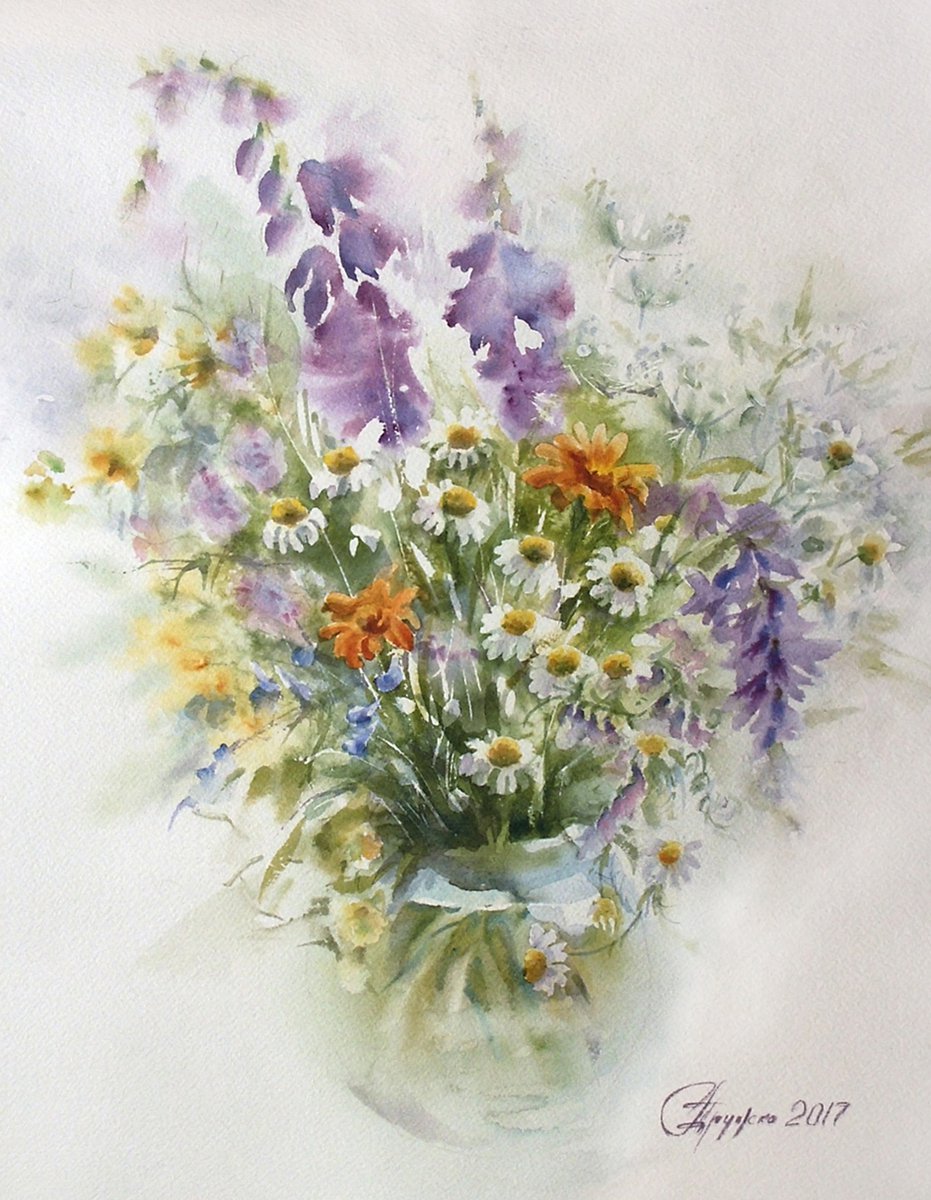 Wildflowers by Svitlana Druzhko