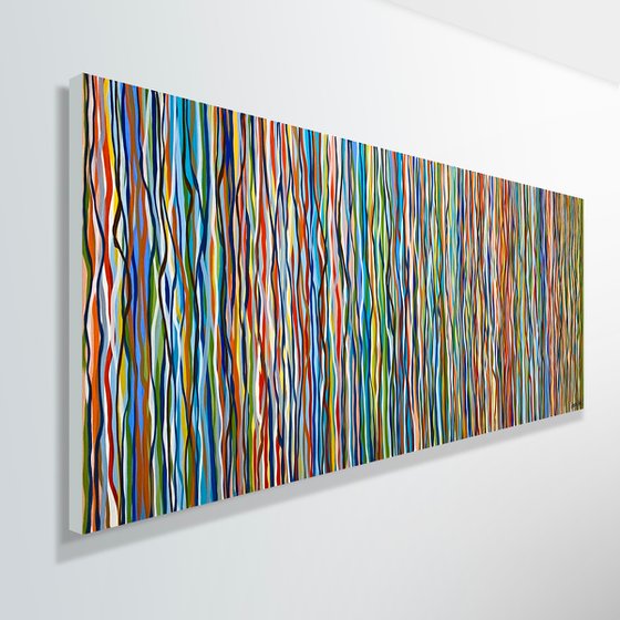 Sixties Soul - 168 x 72cm acrylic on canvas