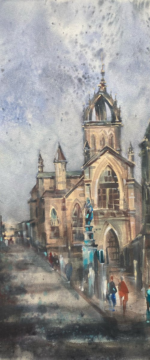 Edinburgh view. by Galina Poloz