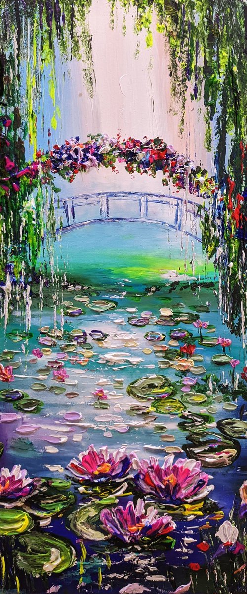 Water lilies by Evelina Vine