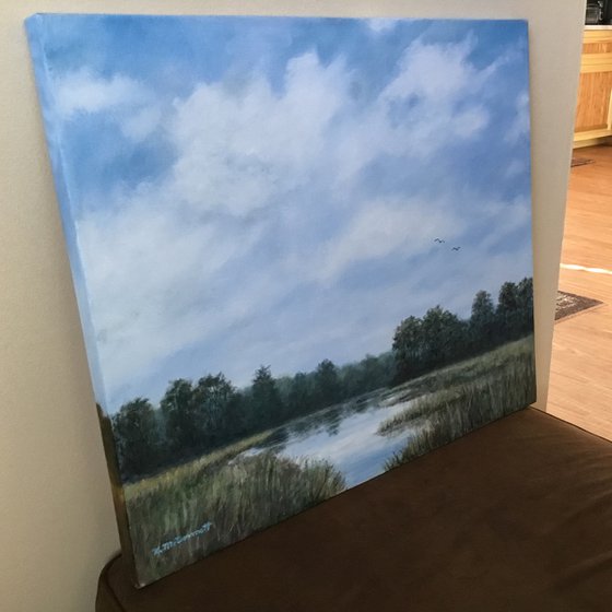 Lowcountry Afternoon - oil 20X24 (SOLD)