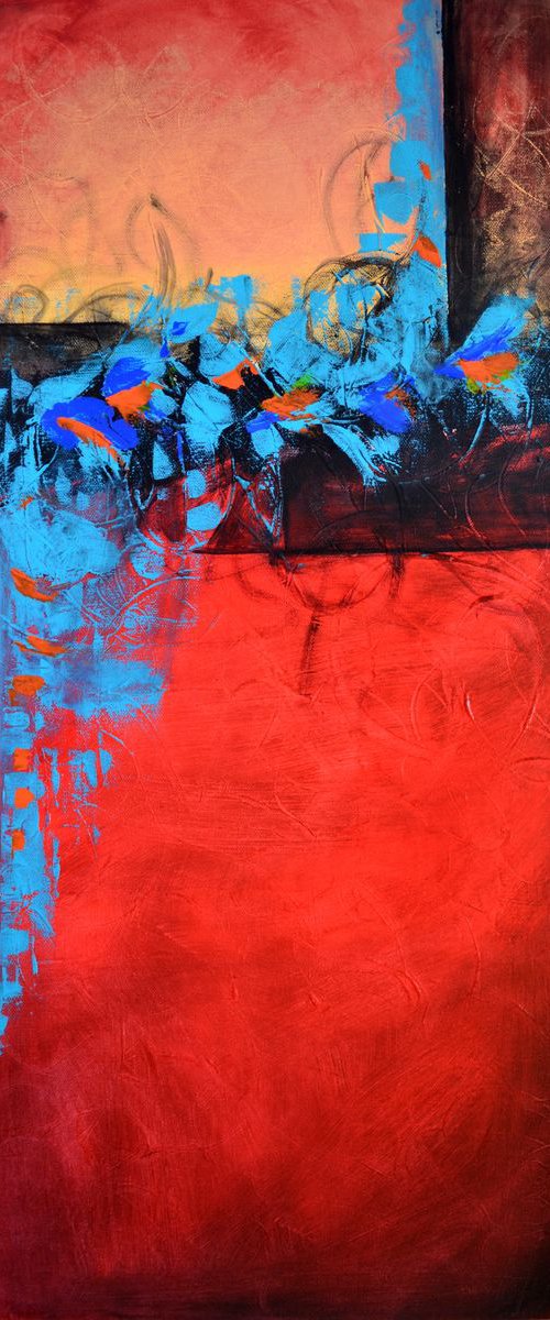 Flowers on my window by Swapna Namboodiri