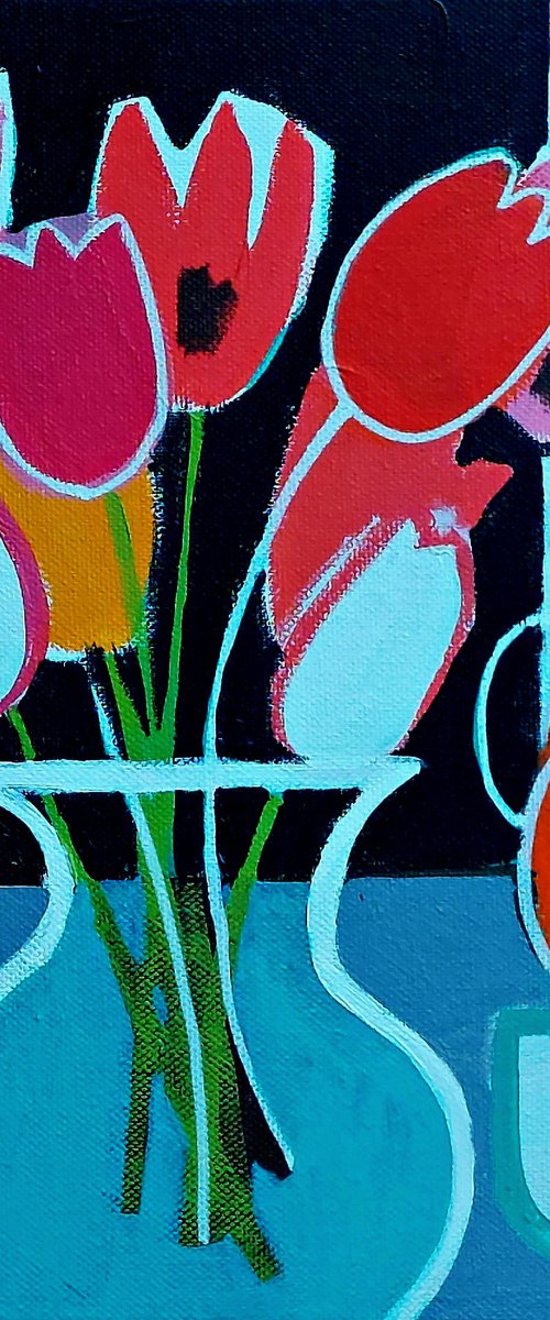 Still Life with an Orange Jug by Jan Rippingham
