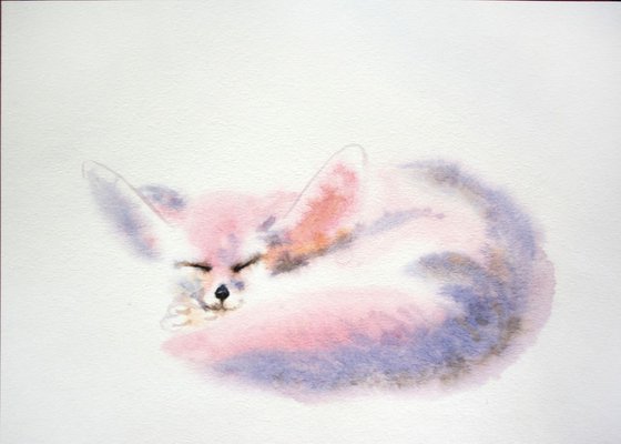 Fennec Fox  / Original Painting