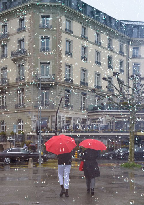 " Autumn rain. Geneva " Limited edition 1 / 15 by Dmitry Savchenko