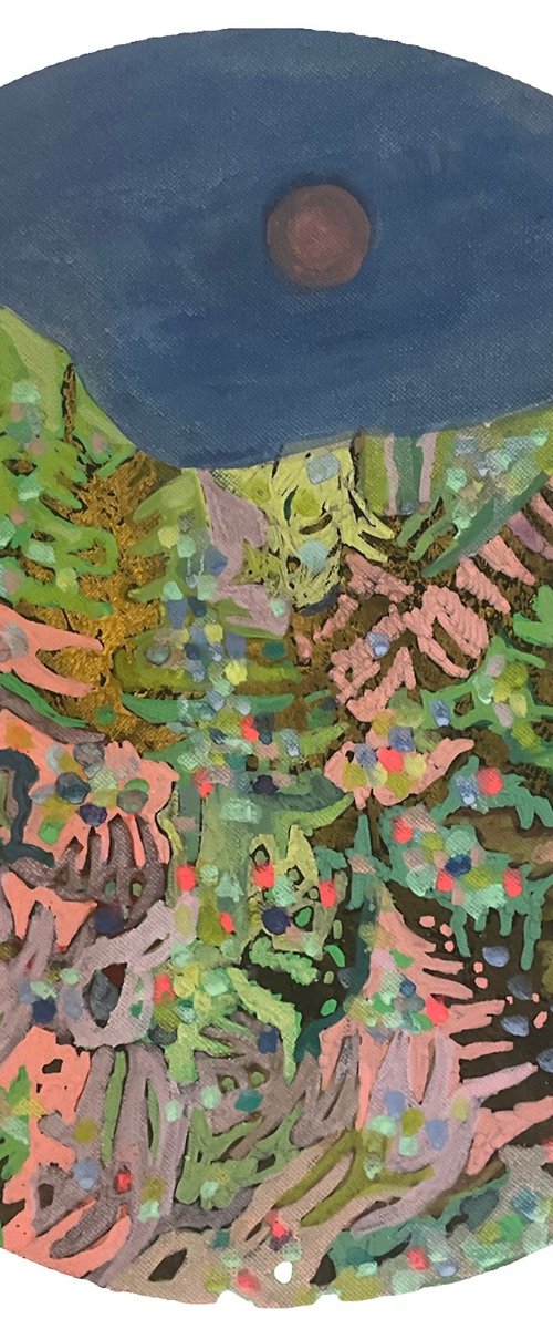 Argyll hillside by Gwendolyn Fleming