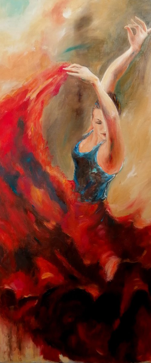 Flamenco Dancer 63 by Susana Z. Harris