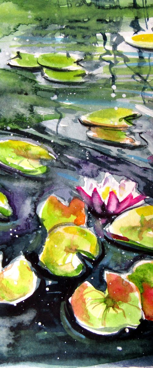 Little water lilies V by Kovács Anna Brigitta