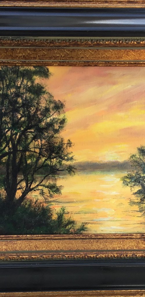 GOLDEN SUNDOWN # 3 ©2025 by Kathleen McDermott