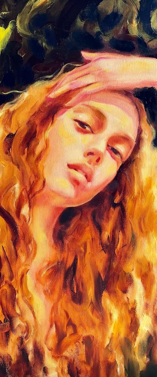 "The sun in the hair" by Isolde Pavlovskaya
