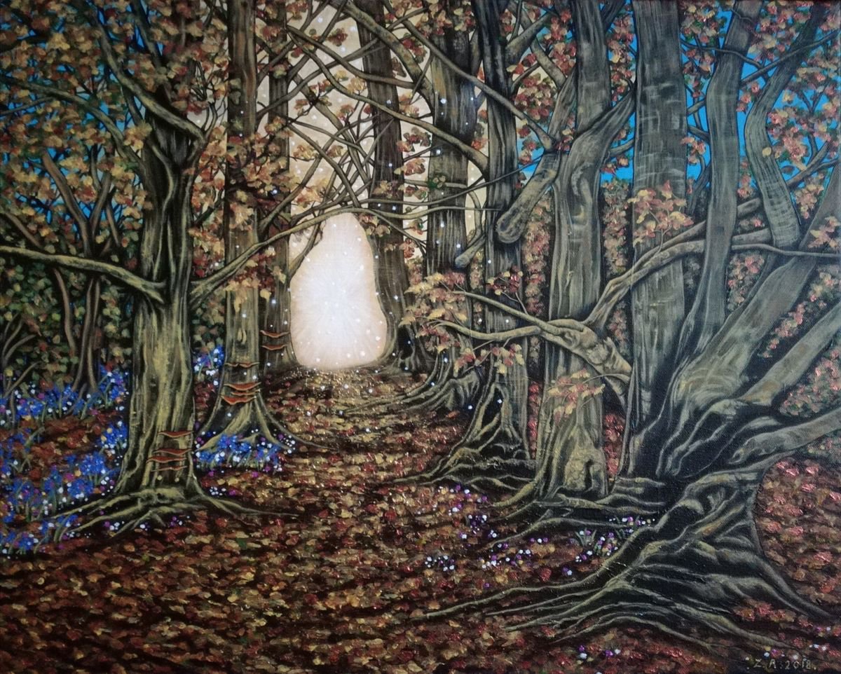 Into the woods. by Zoe Adams