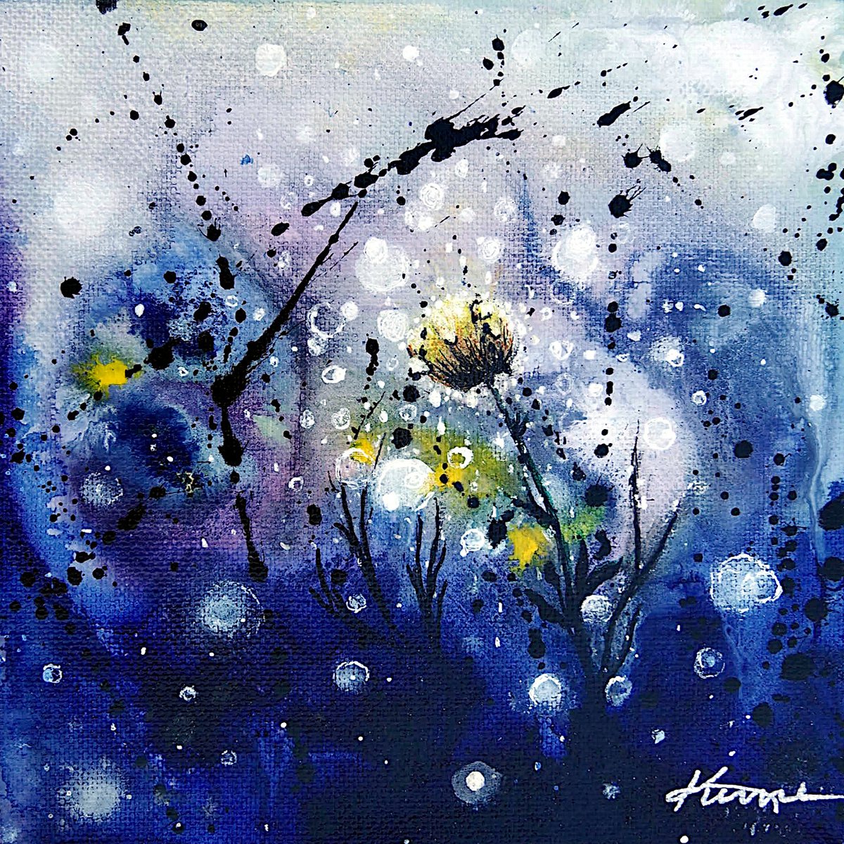 Small Joy (After Rain No.3) with frame by Kume Bryant