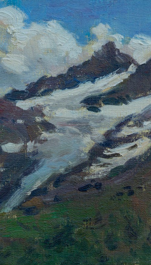 Kogutai – Original Mountain Landscape by Anastasia Borodina