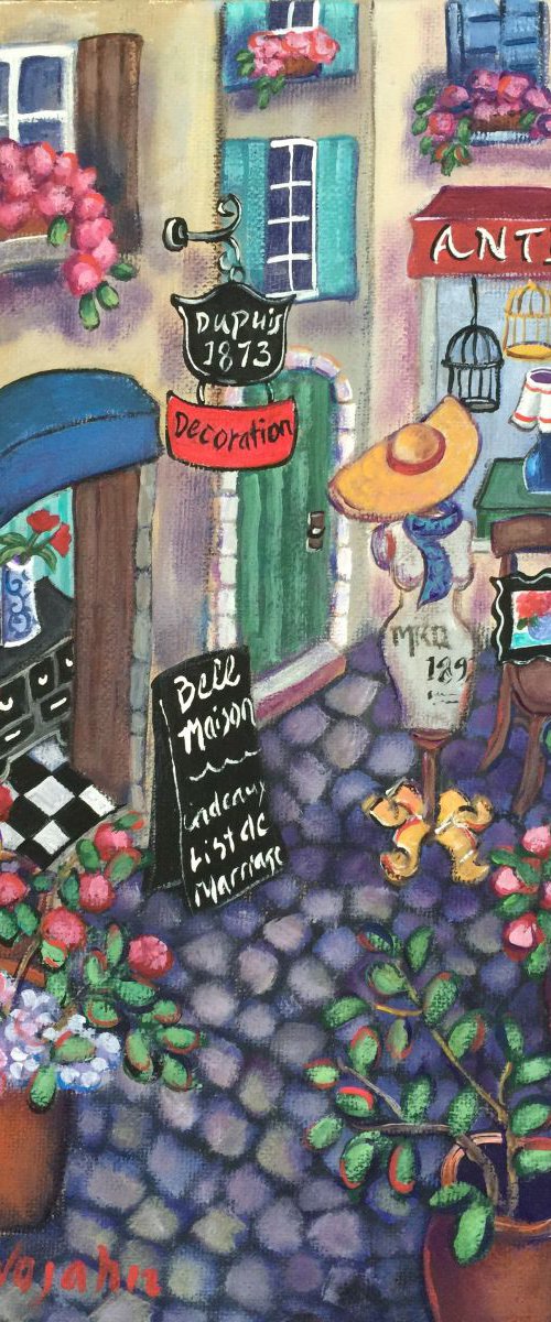 "Un Belle Rue du Provence" by Holly Wojahn