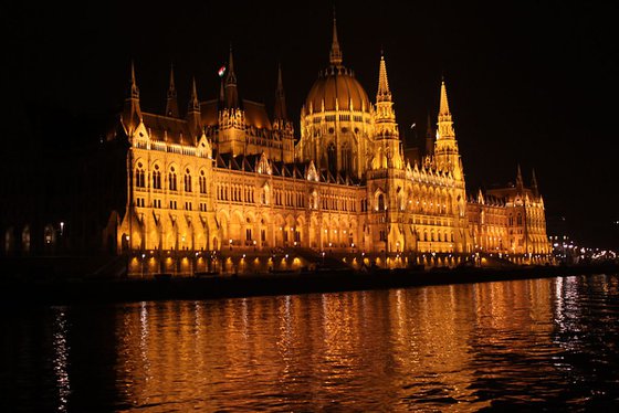 Budapest at night