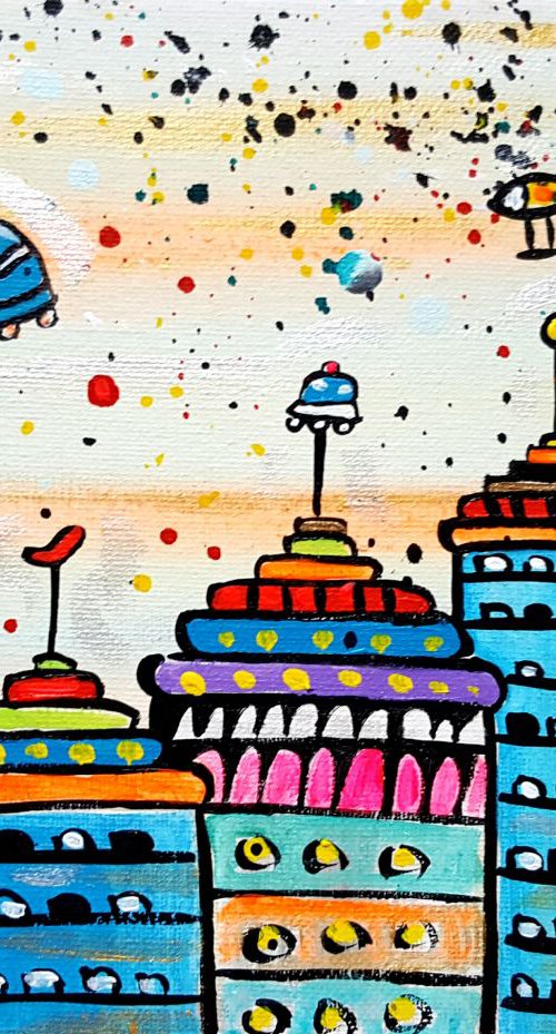 Colours City by Maria Luisa  Azzini