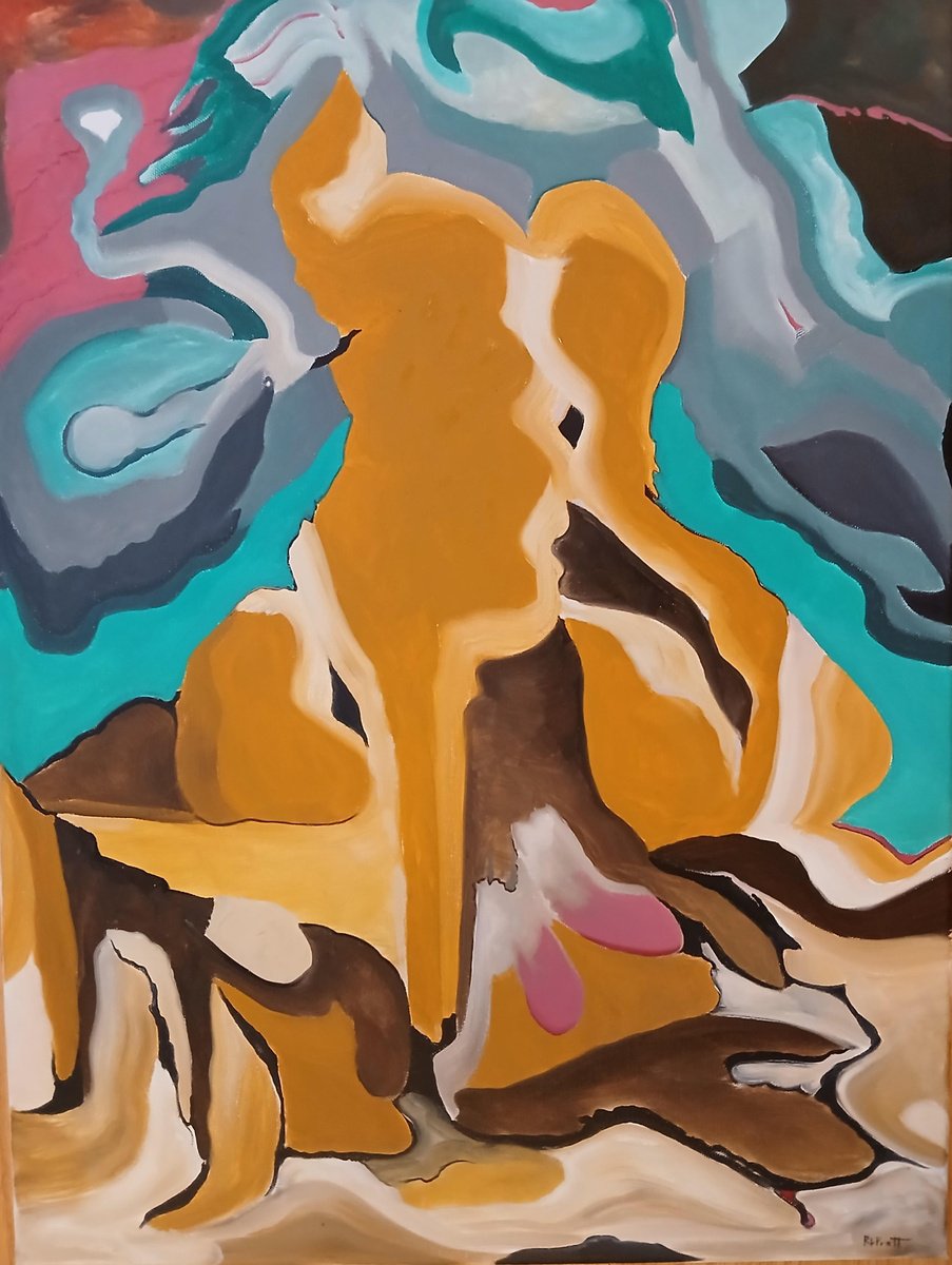 Surrealistic Oil Painting , Ambiguities Persist By Randy Pratt, 18 X 24, Artwork For Sale On Artfinder