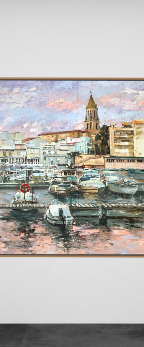 Quiet Harbor by Olha Laptieva