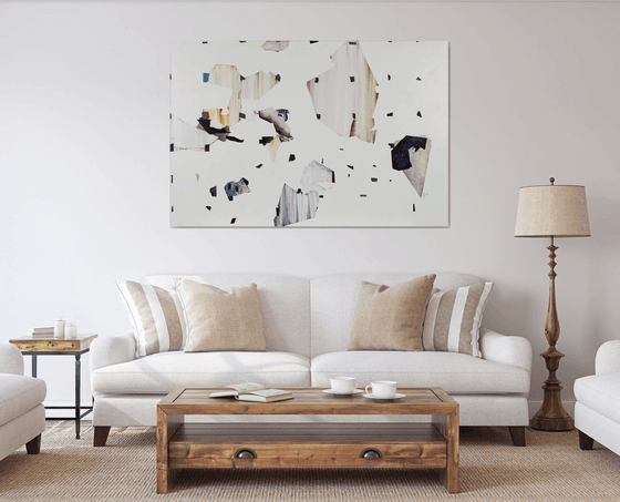 oscillation 014 (100x150 cm) / Original Abstract Painting