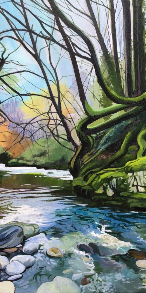 Mossy Banks And Cool Waters by Joseph Lynch