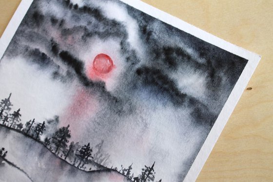 Red moon