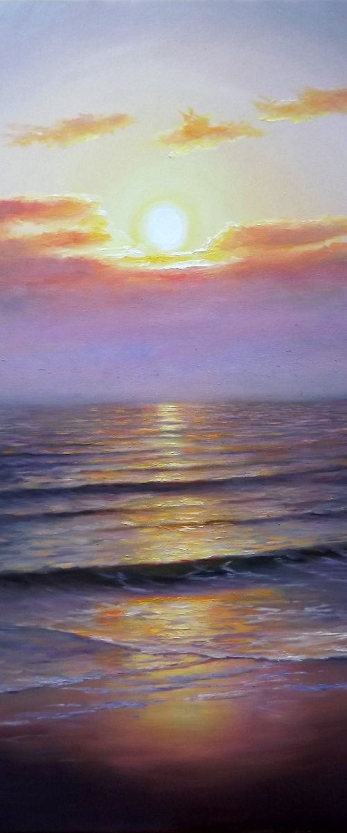 Evening at Sea by Oleg Riabchuk