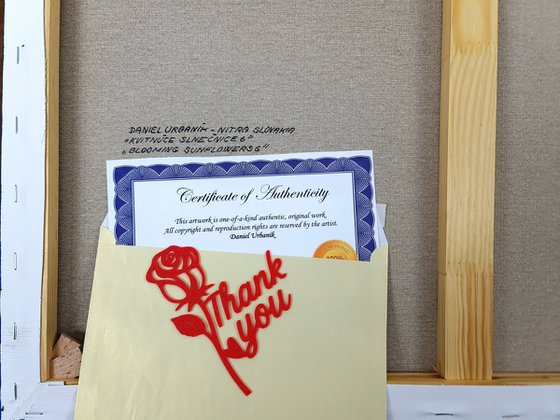 Blooming sunflowers 6