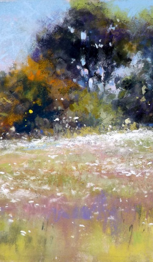 FLOWERING MEADOW by CLAUDE CARVIN