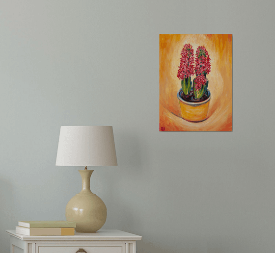 Playful Joy of Hyacinths