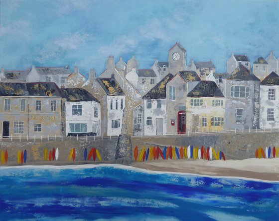 Mousehole, Summer Colours