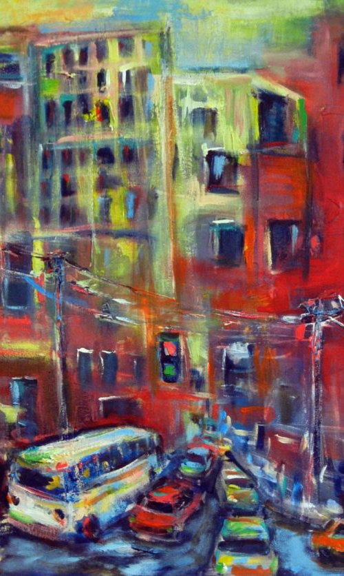 Urban Spaces II 36x30 by BenWill