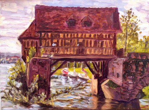 The old mill of Vernon by Elena Sokolova