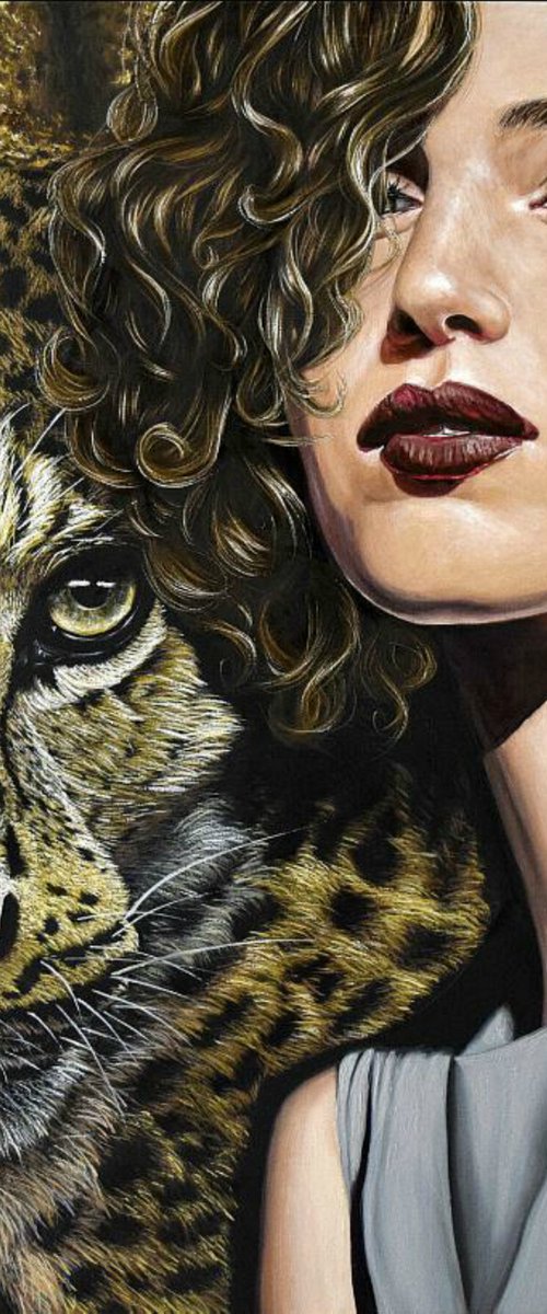 Lady Leopard by Elena Adele Dmitrenko