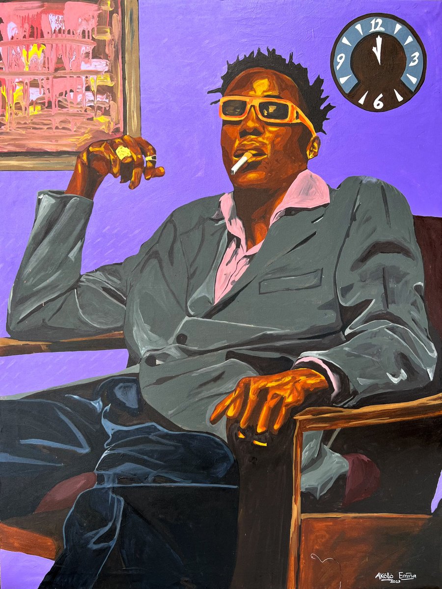 Unruly By Emmanuel Akolo, 36 X 48, Artwork For Sale On Artfinder