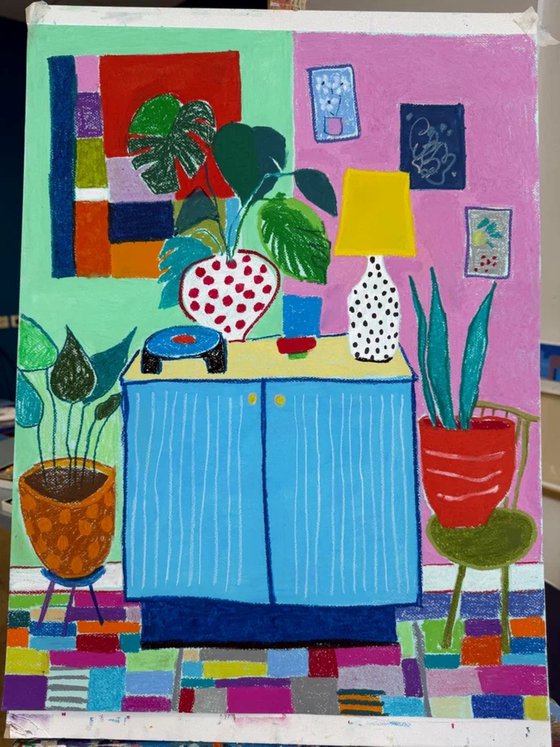 The Blue Cabinet and the Language of Patterns