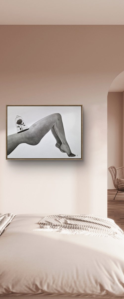 "The Nude Rose" by Kateryna Kostyk