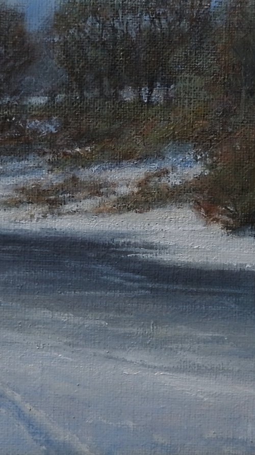 Winter landscape by Gerard Kramer