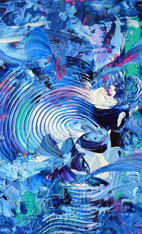 Fleurs de nuit by Thierry Vobmann. Abstract .